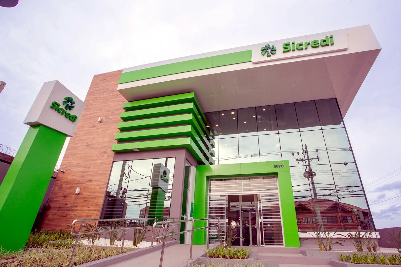 Agência do Sicredi em Curitiba, PR