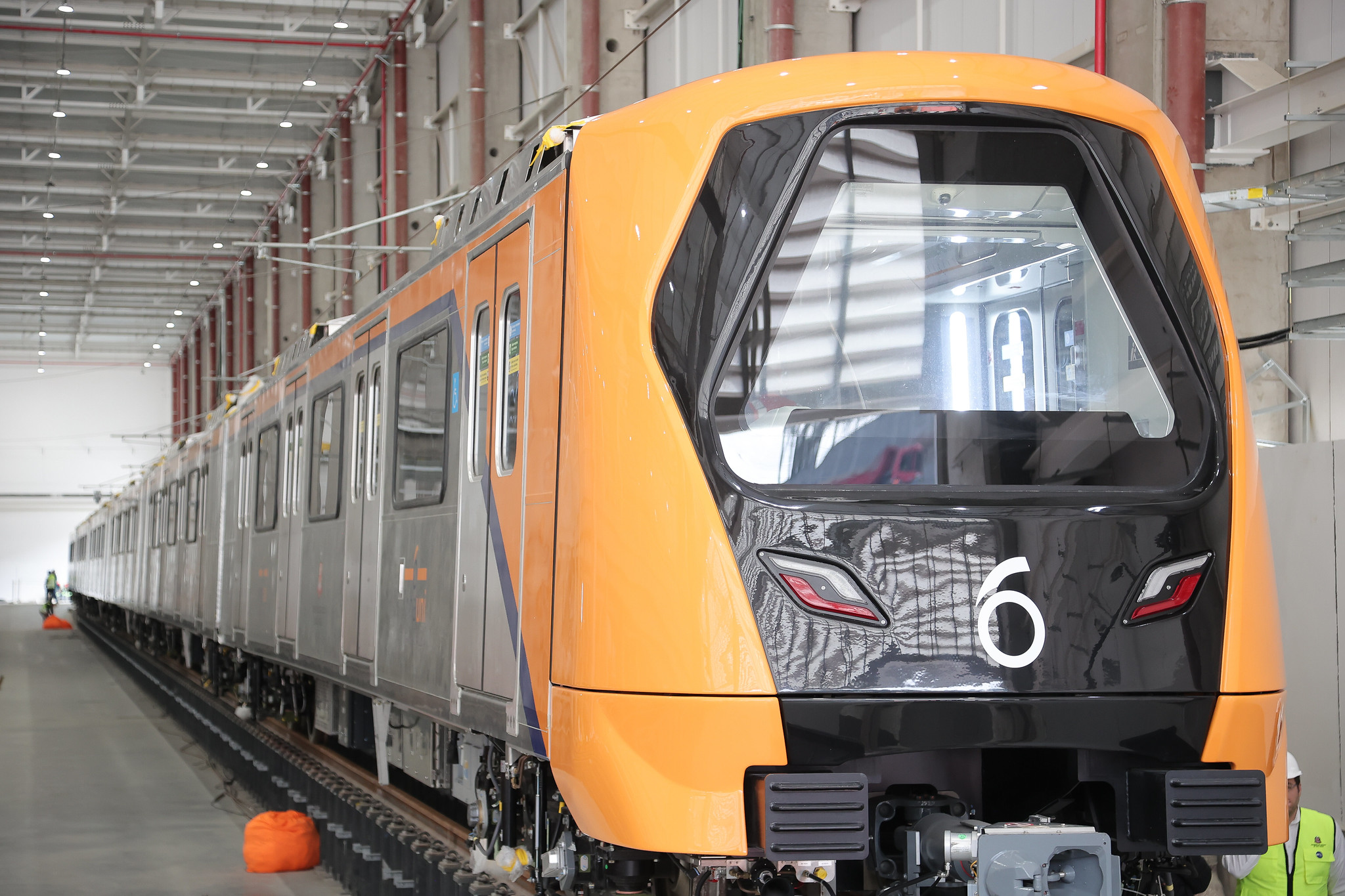 Capa da noticia Financiada pelo BNDES, Linha 6-Laranja do metrô de São Paulo recebe o primeiro trem