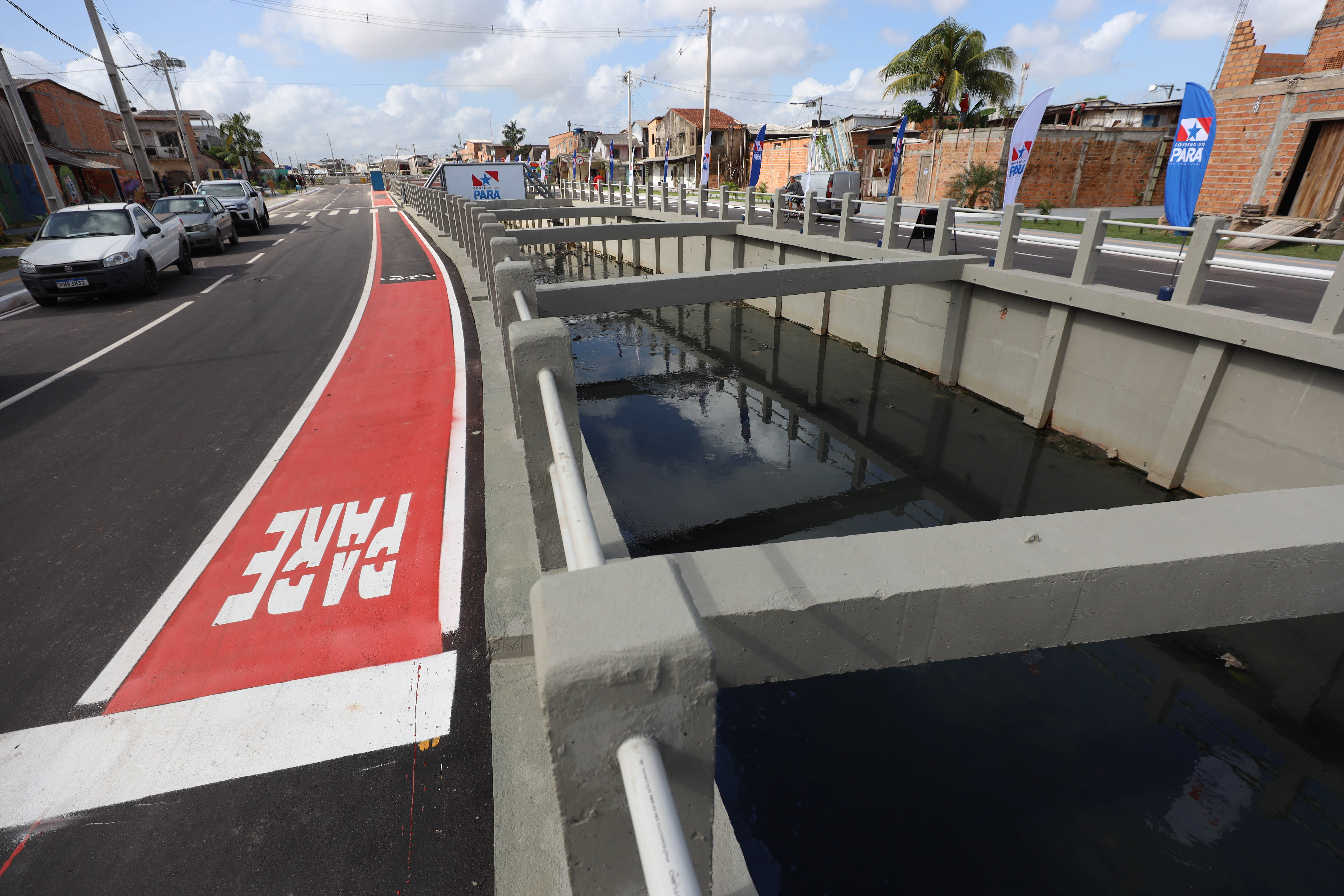 Urbanização do canal União inclui melhorias no sistema viário