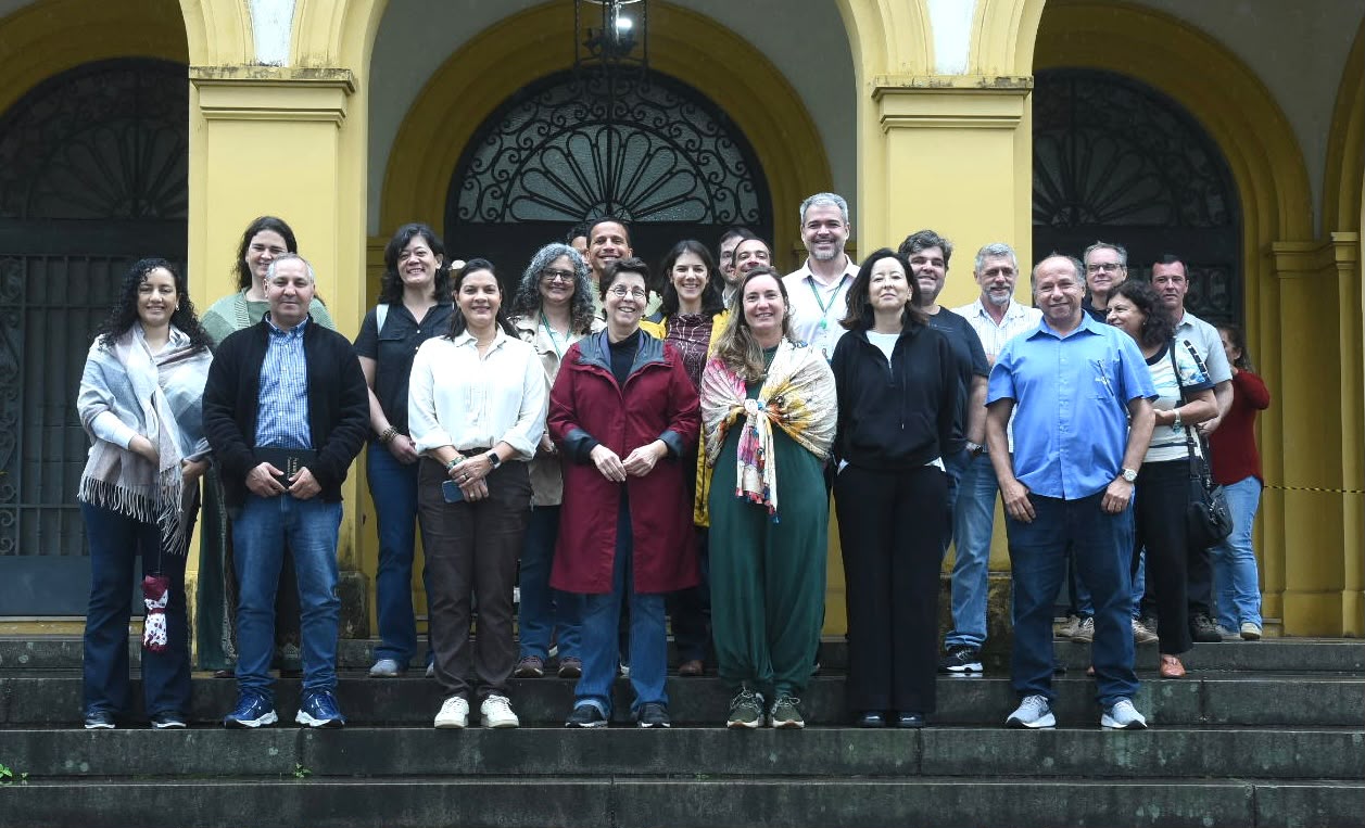 Visita à Embrapa Agrobiologia, em Seropédica (RJ).