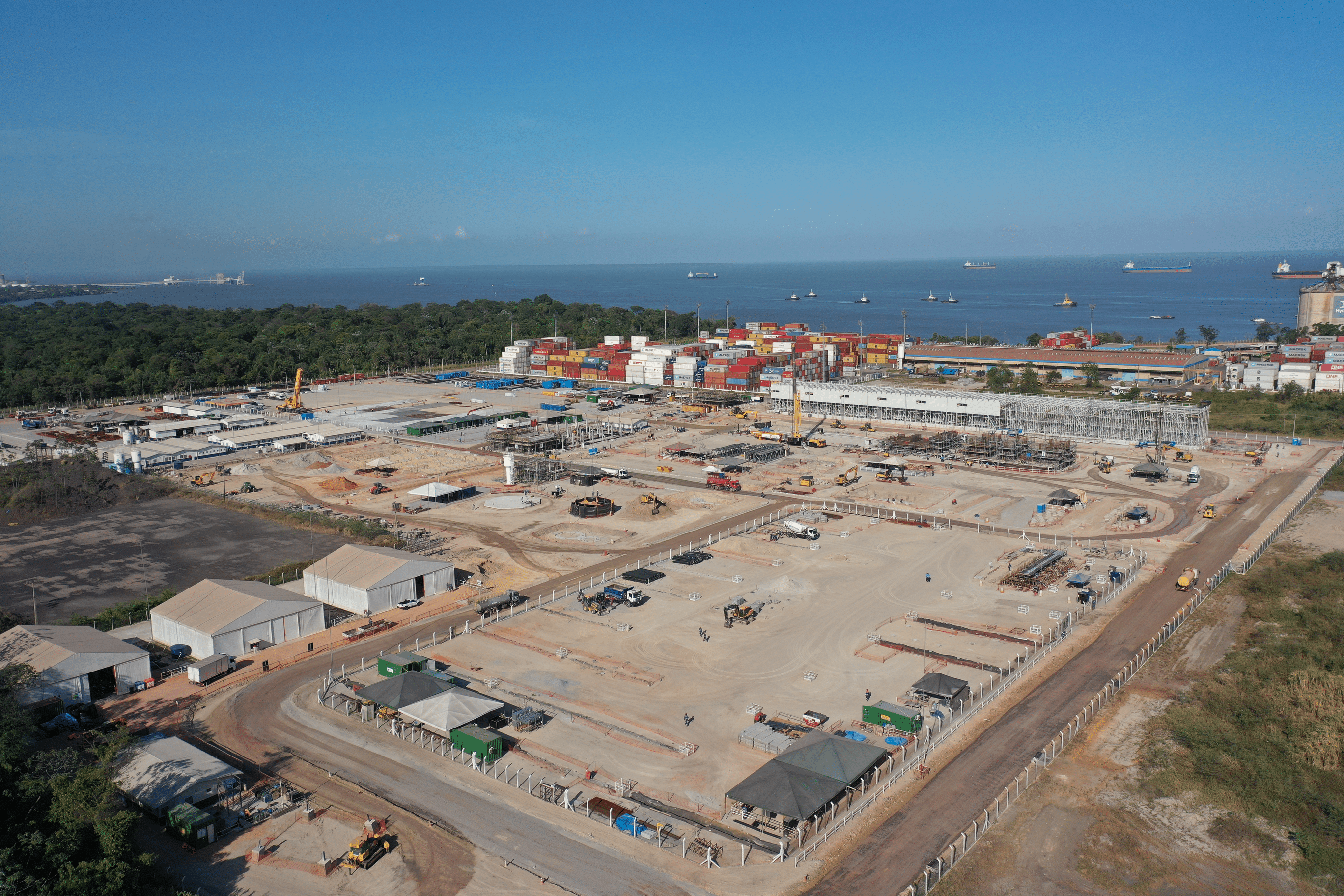 Capa da noticia Complexo termelétrico de Barcarena leva gás natural ao Pará e a toda região Norte