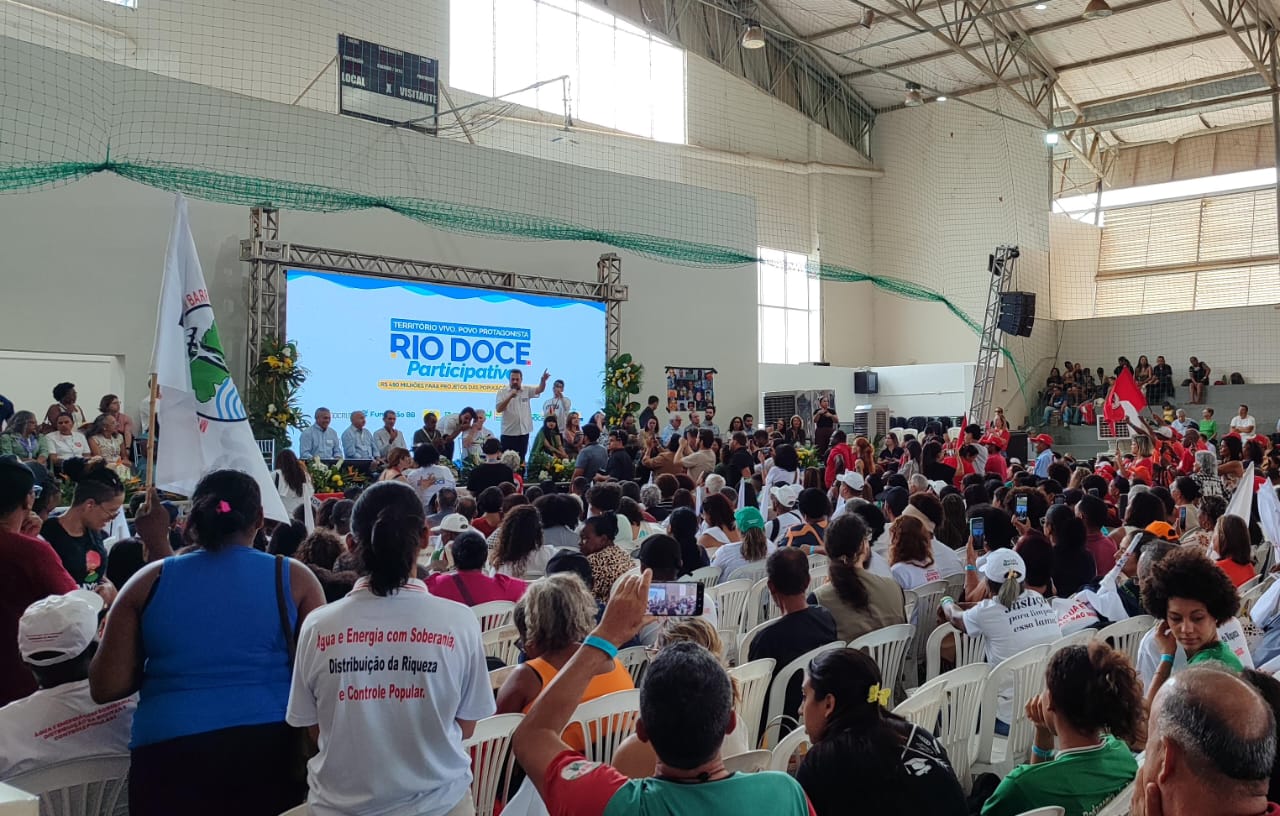 Público do evento foi composto majoritariamente por atingidos pelo rompimento da barragem