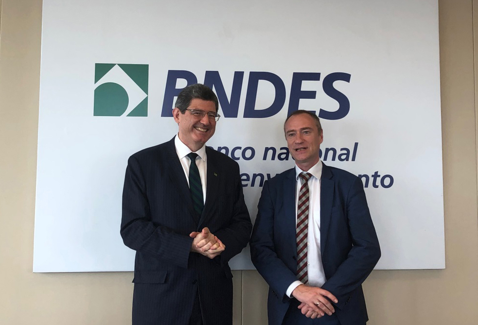 Capa da noticia BNDES e empresa de fomento do governo belga discutem parcerias