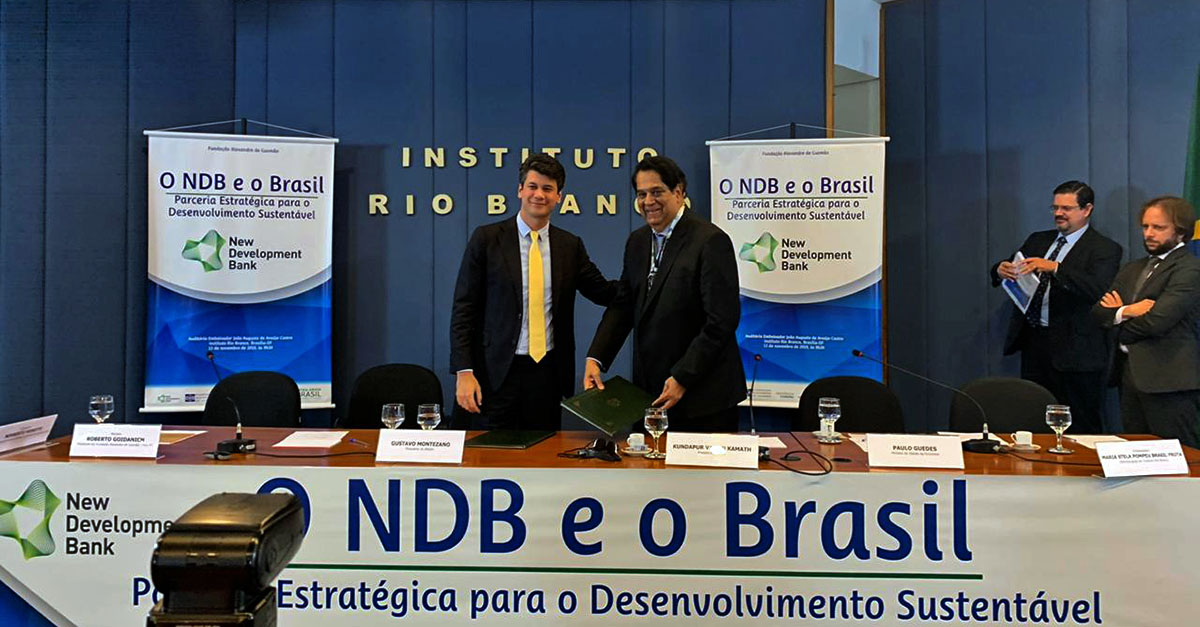 Capa da noticia BNDES firma novo acordo de cooperação com o NDB, o banco dos Brics