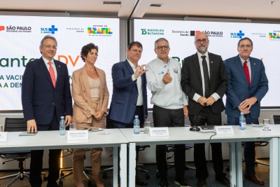 Capa da noticia Anvisa aprova vacina contra dengue de dose única do Butantan, financiada pelo BNDES