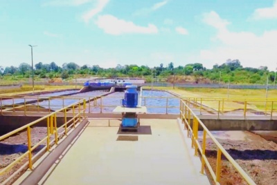 Estação de tratamento de esgoto em Pernambuco