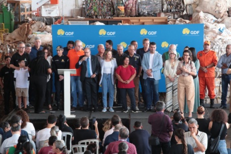 Entrega de equipamentos e início da nova etapa do complexo de reciclagem do DF