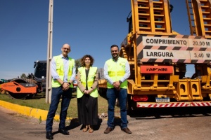 Capa da noticia Obras de duplicação da BR-163, apoiadas pelo BNDES, avançam em Mato Grosso