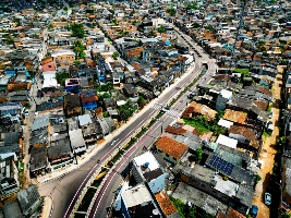 Capa da noticia Obra do maior projeto de urbanização de favelas do BNDES, Canal da Cipriano Santos é entregue em Belém