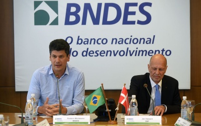 Capa da noticia BNDES e agência de exportação da Dinamarca assinam acordo