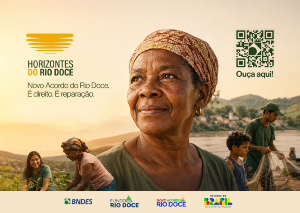 Capa da noticia Podcast lançado pelo BNDES detalha o Novo Acordo do Rio Doce