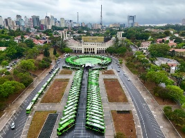 Capa da noticia Adquiridos com apoio do BNDES, 120 ônibus elétricos são entregues à população de São Paulo