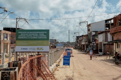 Capa da noticia Governo Federal anunciará mais R$ 250 mi do BNDES para obras de macrodrenagem e urbanização em Belém