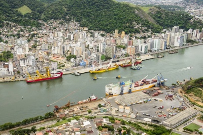Capa da noticia Sociedade opinará sobre concessão de portos de Vitória e Barra do Riacho desenvolvida pelo BNDES