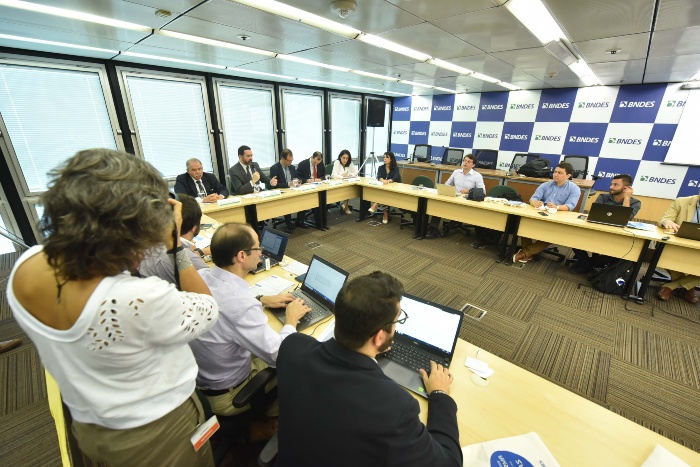 FOTO ANDRE TELLES 9474 BNDES COLETIVA DEMOSTRATIVO 13 DEZ 2018