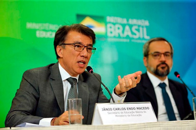 Jânio Carlos e Abraham Weintraub José Cruz Agência Brasil