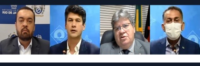 Capa da noticia Governadores do RJ, AP e PB dividem experiências sobre o apoio do Banco na 4ª Semana BNDES de Saneamento