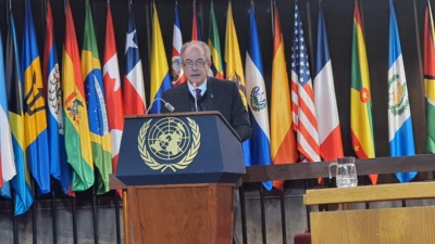 Capa da noticia BNDES e CEPAL firmam acordo em evento de 75 anos da Comissão, no Chile