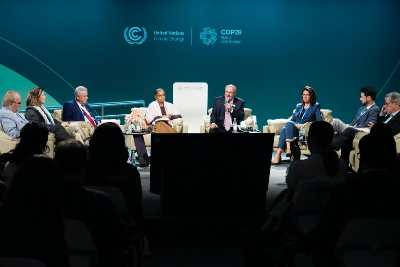 Capa da noticia BNDES lidera secretariado de plataforma brasileira com US$ 10,8 bi apresentada na COP29