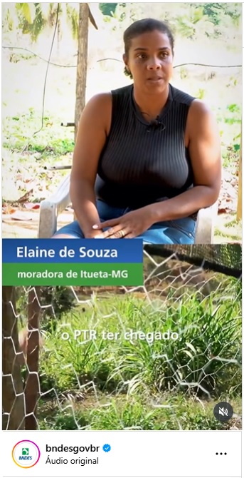 Depoimento da agricultora Elaine