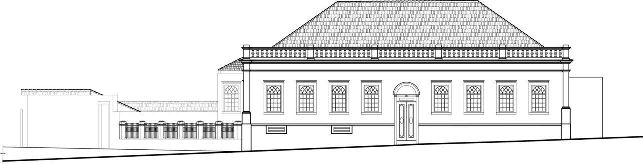 fachada_principal_desenho_Archi_5_Arquitetos_Iphan