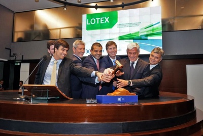 Capa da noticia Lotex é leiloada em sessão pública
