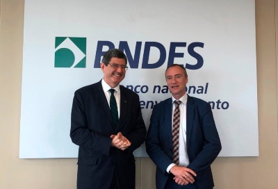 Capa da noticia BNDES e empresa de fomento do governo belga discutem parcerias