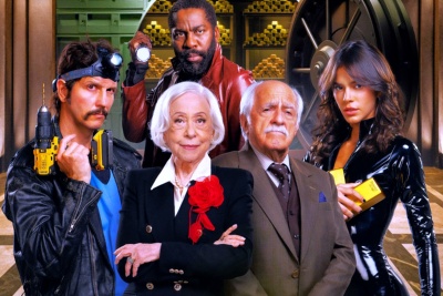 Vladimir Brichta, Lázaro Ramos, Fernanda Montenegro, Ary Fontoura e Bruna Marquezine em 