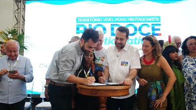 Capa da noticia BNDES lança chamada que destina R$ 225 mi a projetos das comunidades na bacia do Rio Doce